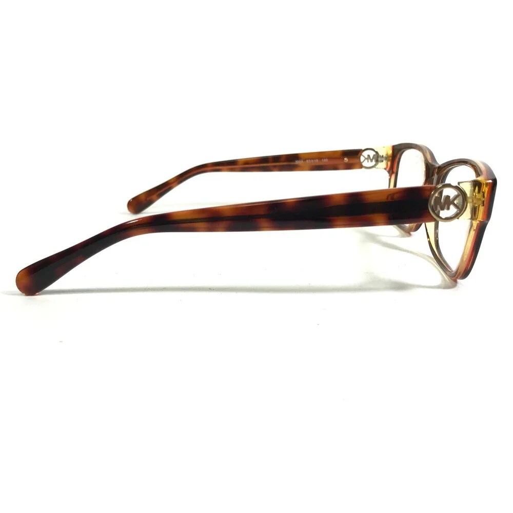 Michael Kors Eyeglasses Frames MK 8001 Ravenna 3004 Tortoise Rectangle 53-18-140 - Picture 3 of 11